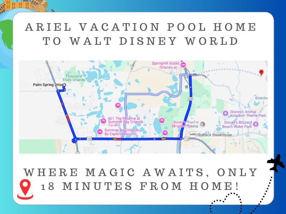 Ariel Private Pool Home Wspa Orlando Eksteriør bilde