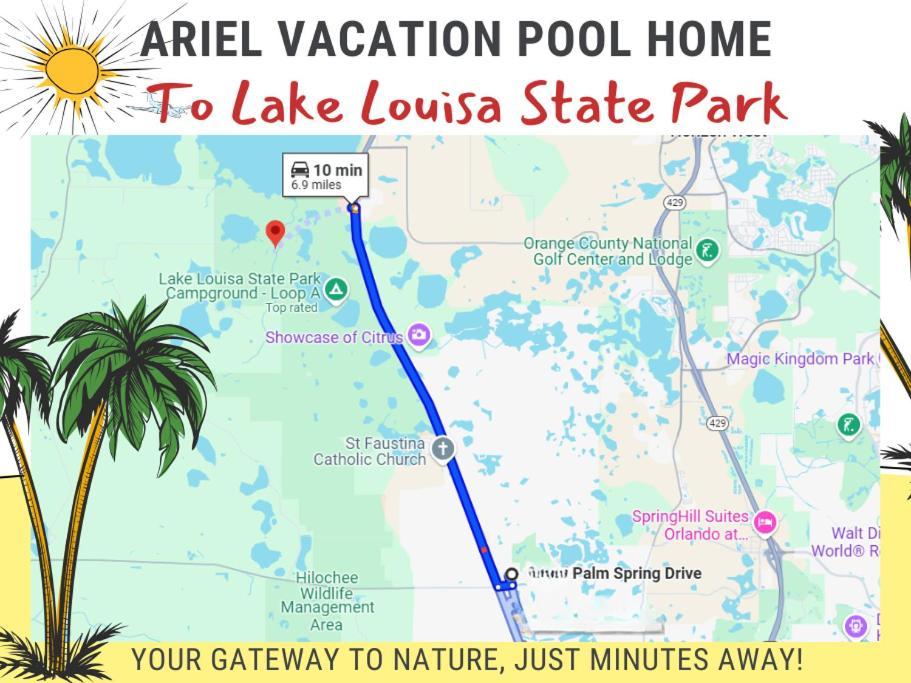 Ariel Private Pool Home Wspa Orlando Eksteriør bilde